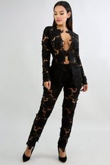 Barbie Crochet Pant Suit Set