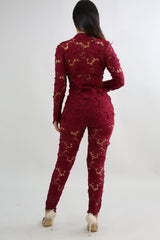 Barbie Crochet Pant Suit Set