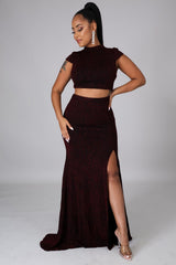 Focus On Me Skirt Set