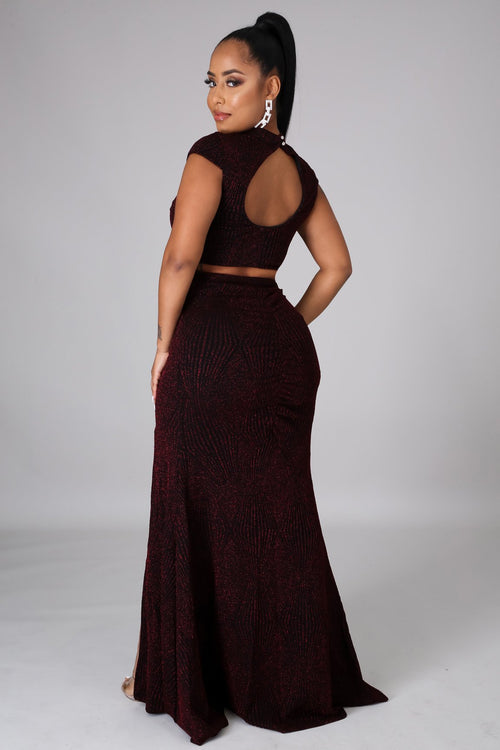 Focus On Me Skirt Set