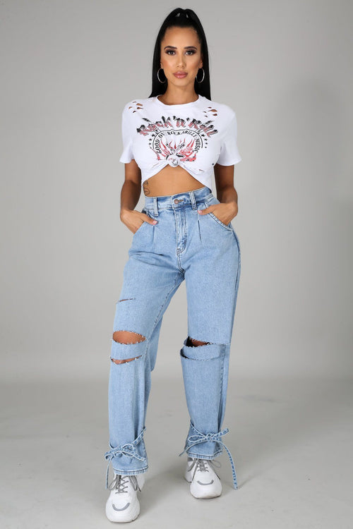 Retro Vibes Jeans