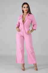 Denim Rustic Jumpsuit | GitiOnline