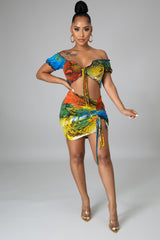 Tropic Gal Skirt Set