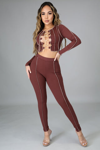 Not Yours Anymore Pant Set