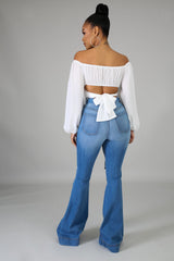 Baby blue Denim Jeans | GitiOnline