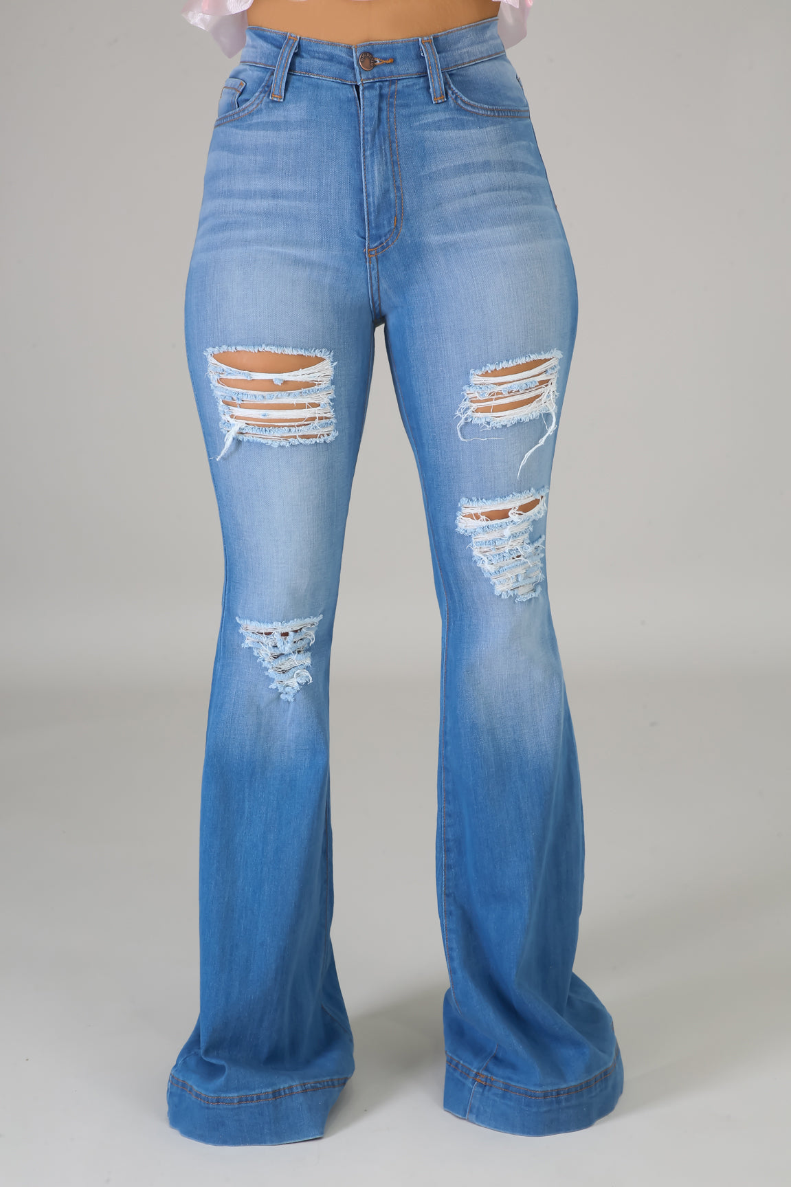Baby blue Denim Jeans | GitiOnline
