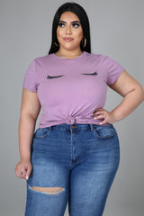 Lashes Knot Top