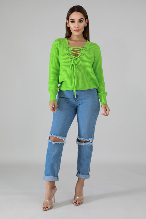 Knit Corset Sweater | GitiOnline