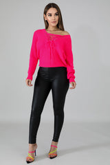 Knit Corset Sweater | GitiOnline