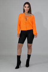 Knit Corset Sweater | GitiOnline