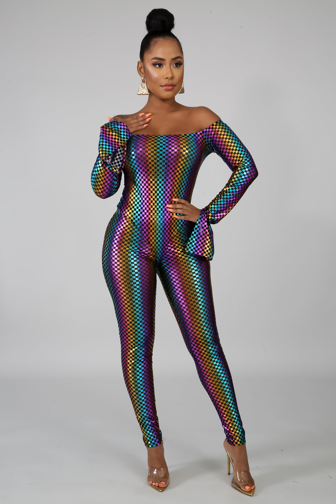 Rainbow Jumpsuit, Rainbow Catsuit, Spandex Bodysuit, Plus Size Bodysuit for  Women, Full Bodysuit, Clubwear Bodysuits, Female Bodysuit 