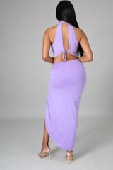 Lavender Spring Skirt Set