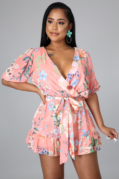 Summers In The Bahamas Romper