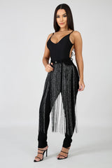 Sazzle Fringe Jeans