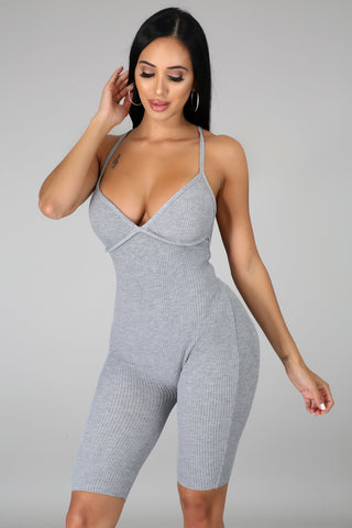 Ruched And Ready Jumpsuit
