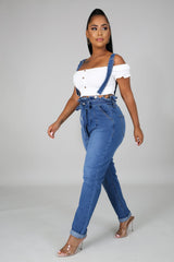 Get Over Me Denim Overall