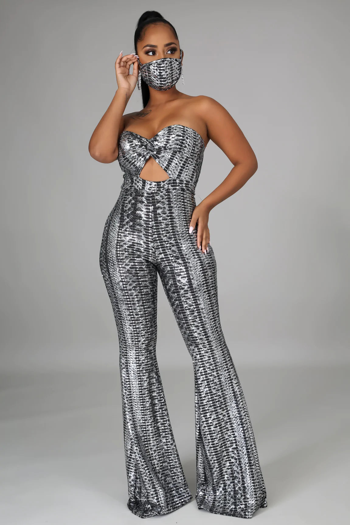 2pc hotsell jumpsuit set