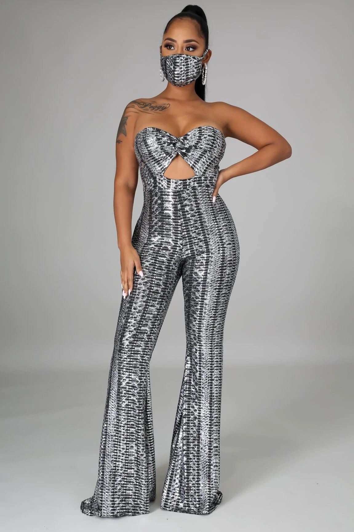 2pc You Better Be Ready Jumpsuit Set