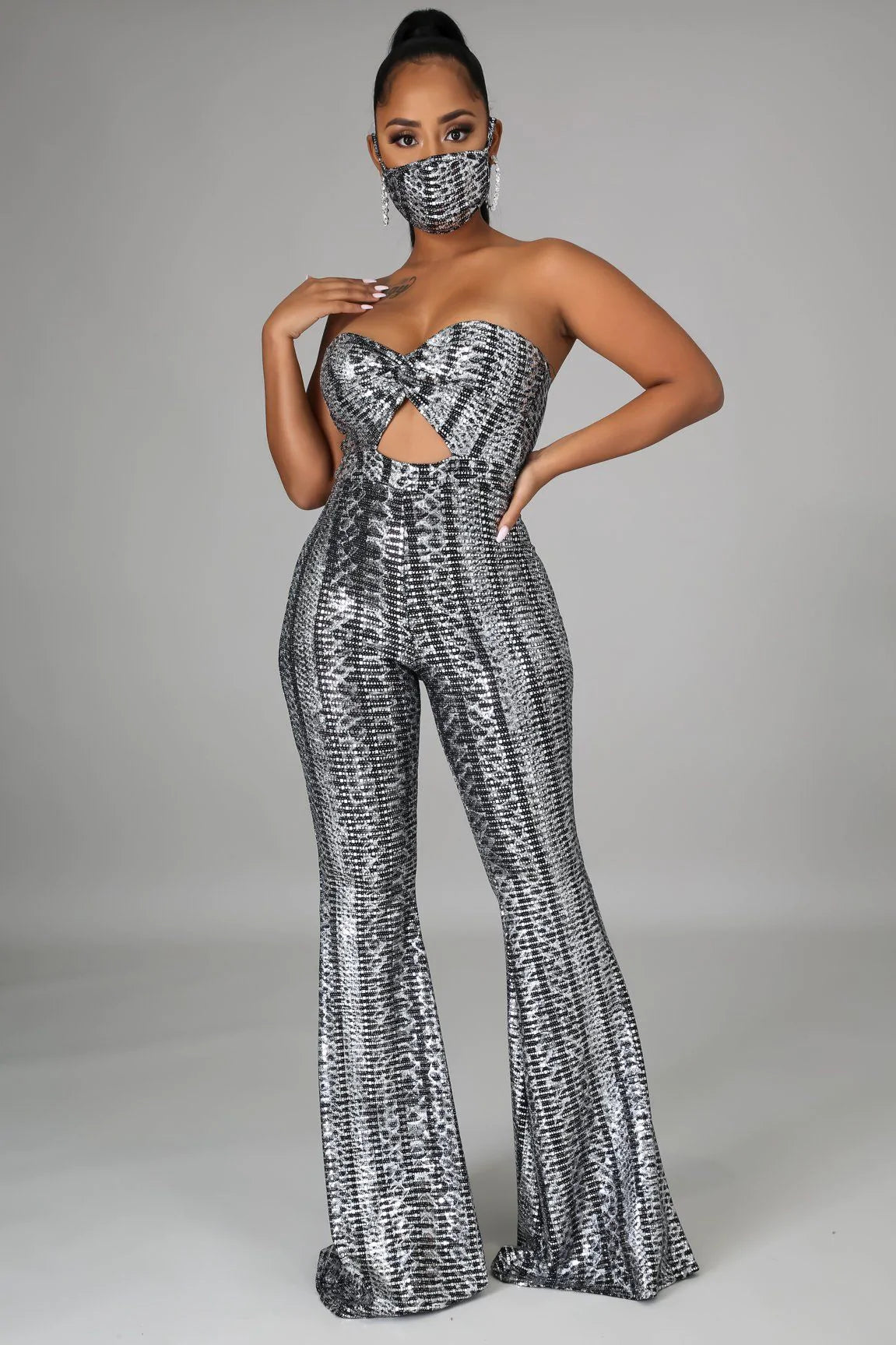 2pc You Better Be Ready Jumpsuit Set