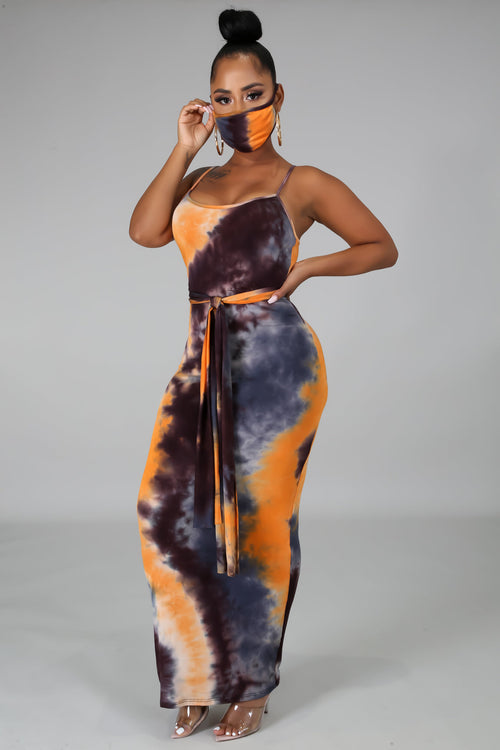 Cute And Covered Dress Set