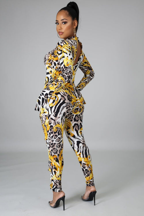 Taking Turns Jumpsuit
