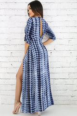 Oceans Waters Tie Dye Maxi Romper