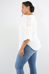 Crochet Dots Top