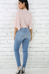 Jersey Knit Dolman Kimono