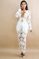 Barbie Crochet Pant Suit Set