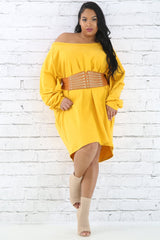 Casual Jogger Dress Top 